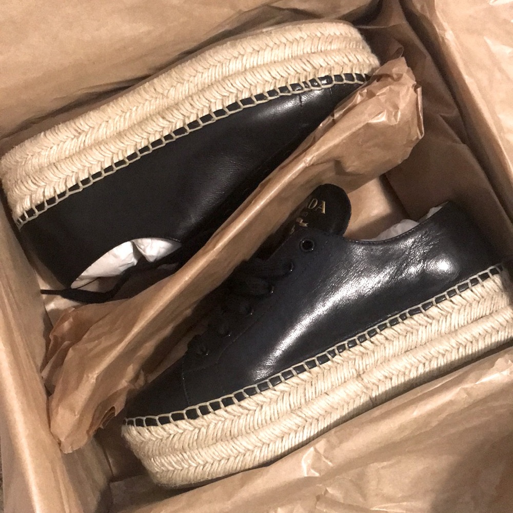 PRADA espadrille sneakers - Picture 2 of 9